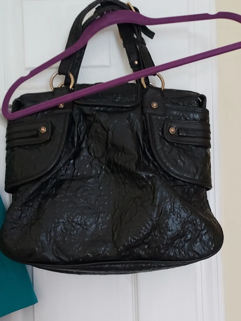 Stella McCartney Vegan Handbag Black - Picture 2 of 10